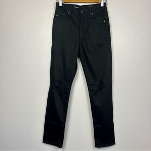 AG Adriano Goldschmied Alexxis Slim High Rise Vintage Slim Jeans Black - 27